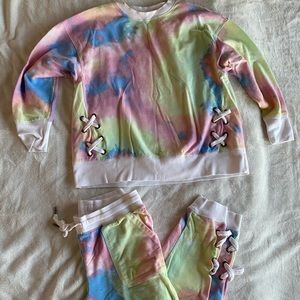 Tie dye lounge set XS/S